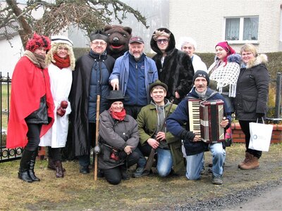 Wodzenie niedźwiedzia w Dylakach